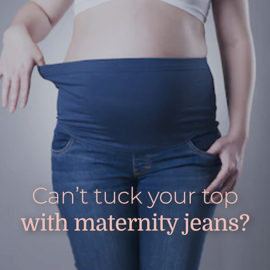 TUCKBAND | Adjustable band for maternity jeans