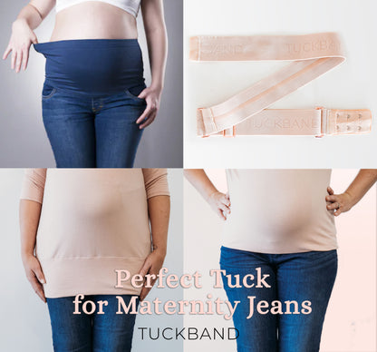TUCKBAND | Adjustable band for maternity jeans
